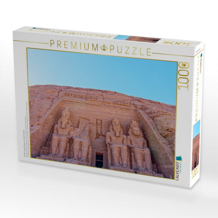 Großer Tempel Ramses II. (Abu Simbel) - CALVENDO Foto-Puzzle'