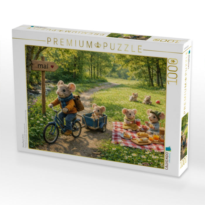 Maiausflug ins Grüne - CALVENDO Foto-Puzzle'