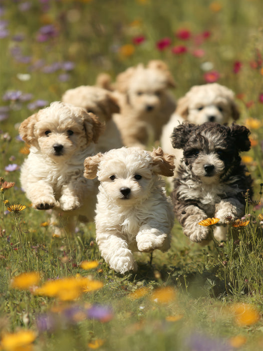 Wir sind nicht nur süß, wir sind eine ganze Flausch Gang - CALVENDO Foto-Puzzle'