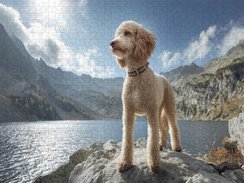 Ich genieße einfach den Moment und vielleicht ein Leckerli - CALVENDO Foto-Puzzle'