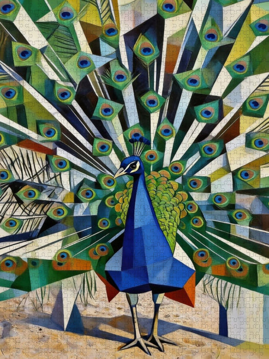 Pfau - CALVENDO Foto-Puzzle'