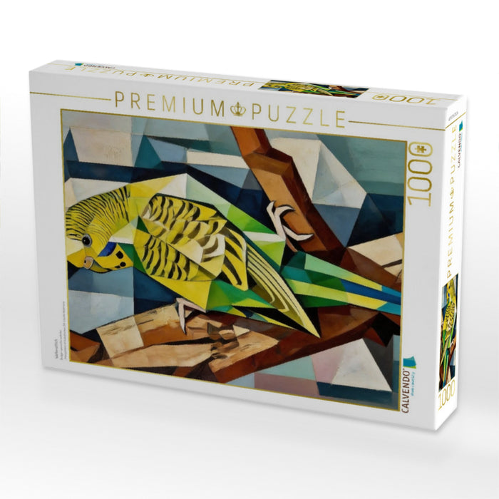Wellensittich - CALVENDO Foto-Puzzle'
