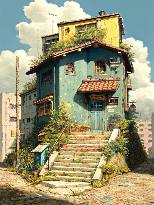 Architektur von Yakushima - CALVENDO Foto-Puzzle'