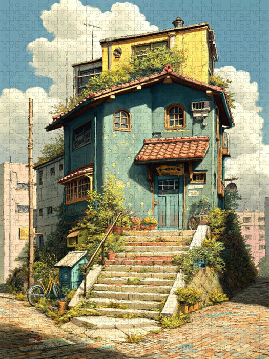 Architektur von Yakushima - CALVENDO Foto-Puzzle'