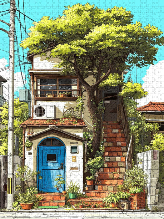 Haus auf Kyūshū-Insel - CALVENDO Foto-Puzzle'