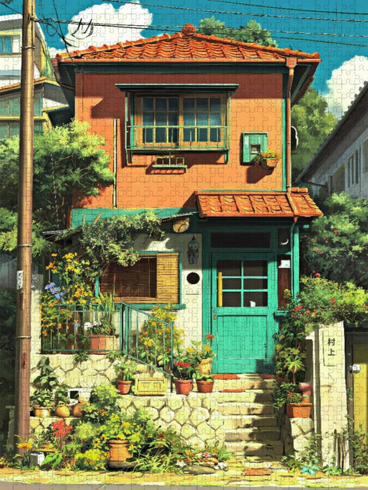 Haus in Chiba - CALVENDO Foto-Puzzle'