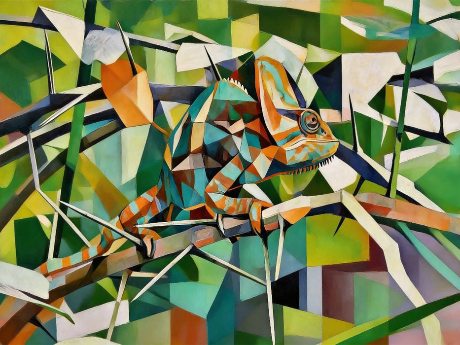 Chamäleon - CALVENDO Foto-Puzzle'