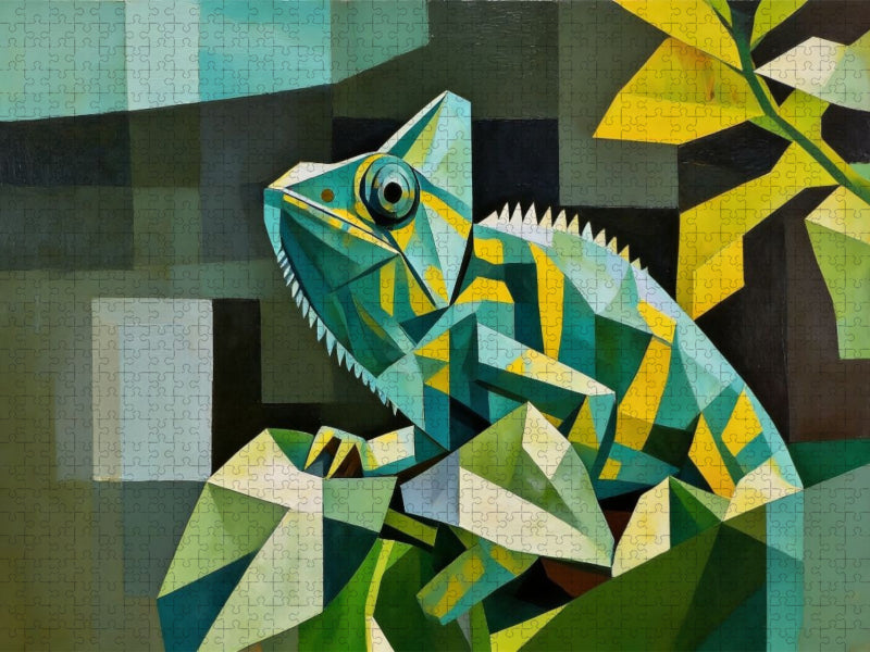 Chamäleon - CALVENDO Foto-Puzzle'
