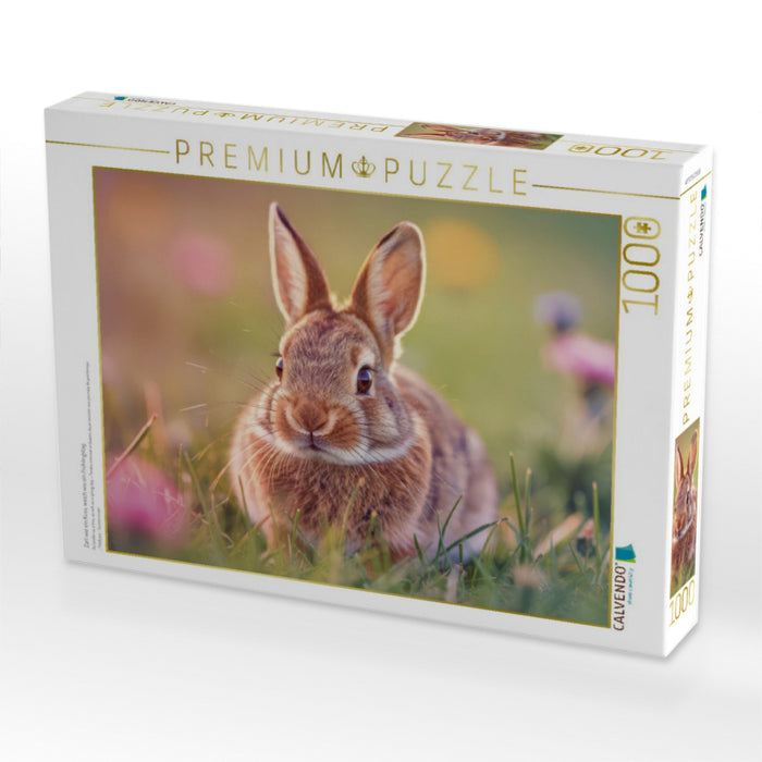 Zart wie ein Kuss, weich wie ein Frühlingstag. - CALVENDO Foto-Puzzle'