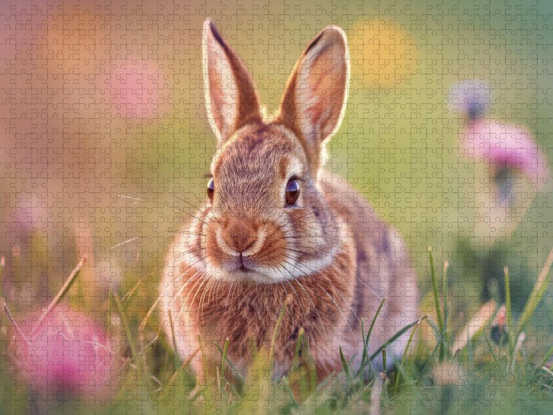 Zart wie ein Kuss, weich wie ein Frühlingstag. - CALVENDO Foto-Puzzle'