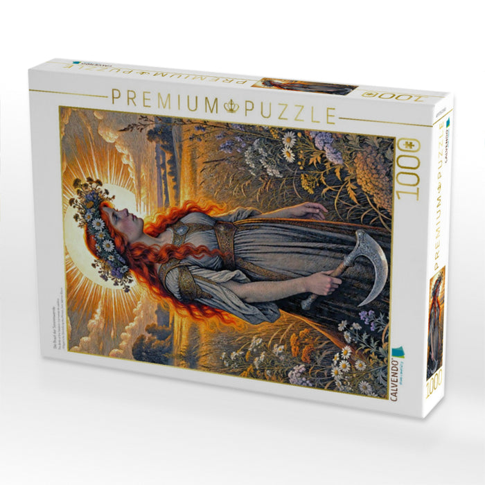 Die Braut der Sonnenwende - CALVENDO Foto-Puzzle'