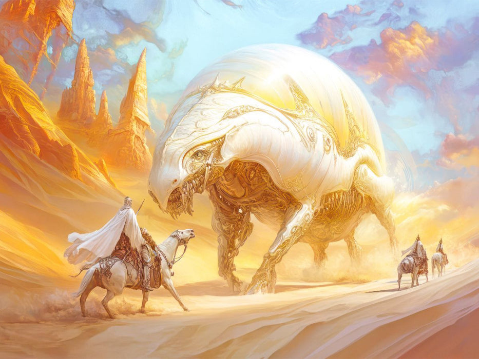 Ein weit entfernter Planet - Science Fiction - CALVENDO Foto-Puzzle'