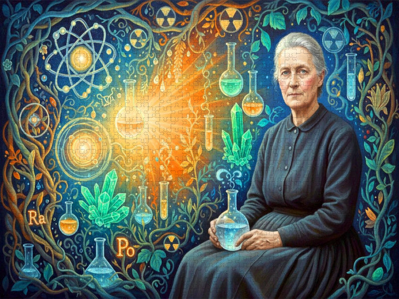Marie Curie (1867–1934) - CALVENDO Foto-Puzzle'