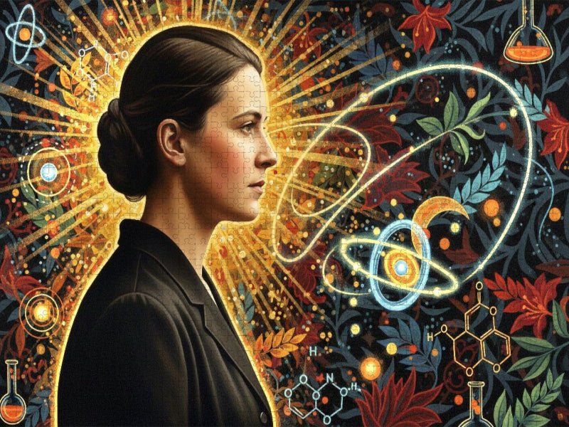 Irène Joliot-Curie (1897–1956) - CALVENDO Foto-Puzzle'