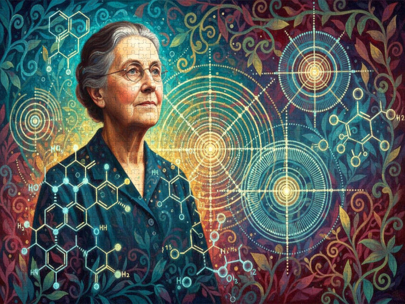Dorothy Hodgkin (1910–1994) - CALVENDO Foto-Puzzle'