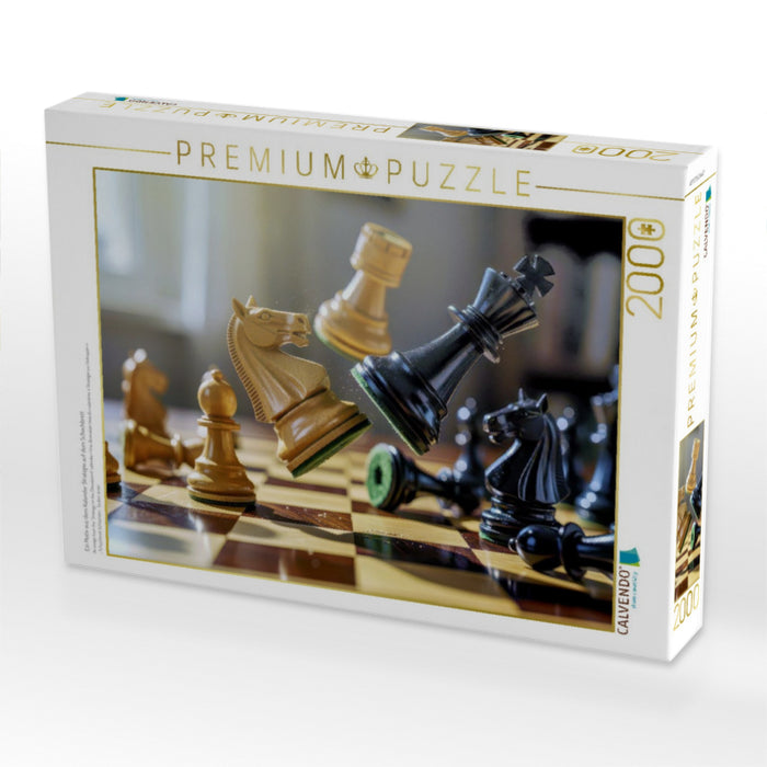 Ein Motiv aus dem Kalender Strategie auf dem Schachbrett - CALVENDO Foto-Puzzle'