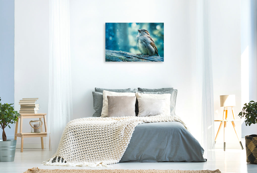 Premium Textil-Leinwand Ein Blick auf das Unscheinbare