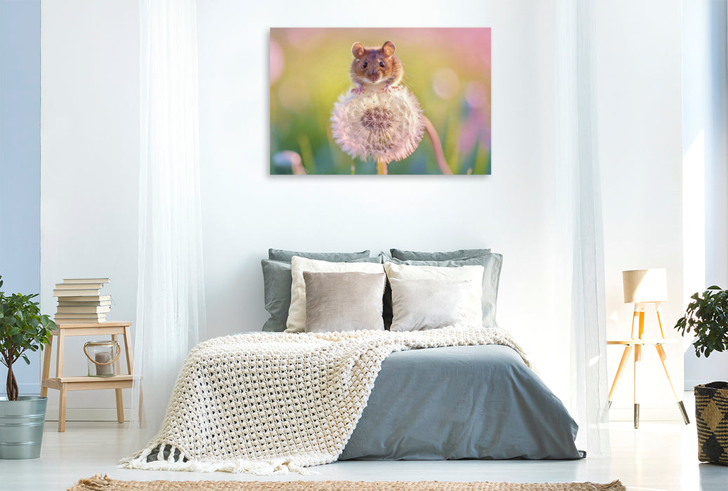 Premium Textil-Leinwand Tierwelt zwischen den Feldern – näher, als du denkst.
