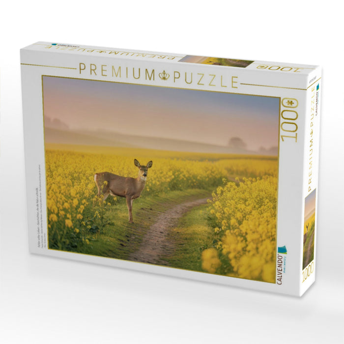Felder voller Leben – Geschichten, die die Natur schreibt. - CALVENDO Foto-Puzzle'