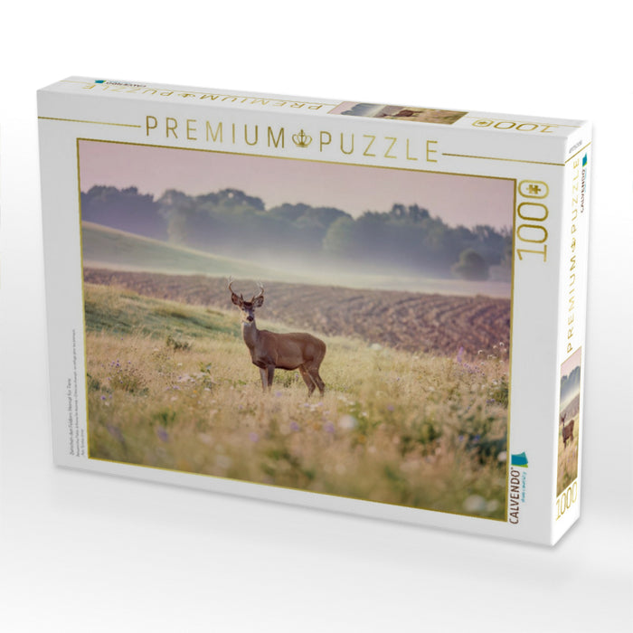 Zwischen den Feldern: Heimat für Tiere. - CALVENDO Foto-Puzzle'