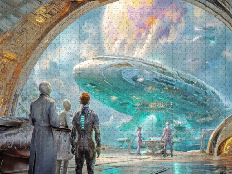 Viel Abenteuer im Kosmos - CALVENDO Foto-Puzzle'