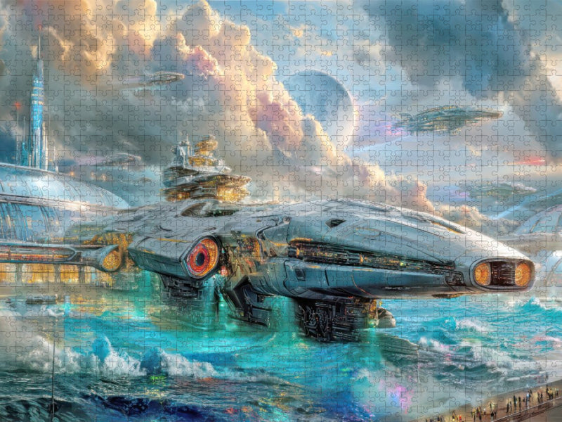 Viele Abenteuer im Kosmos - CALVENDO Foto-Puzzle'