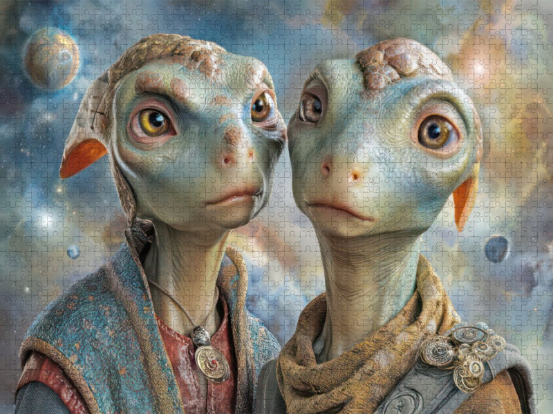 Viele Abenteuer im Kosmos - CALVENDO Foto-Puzzle'