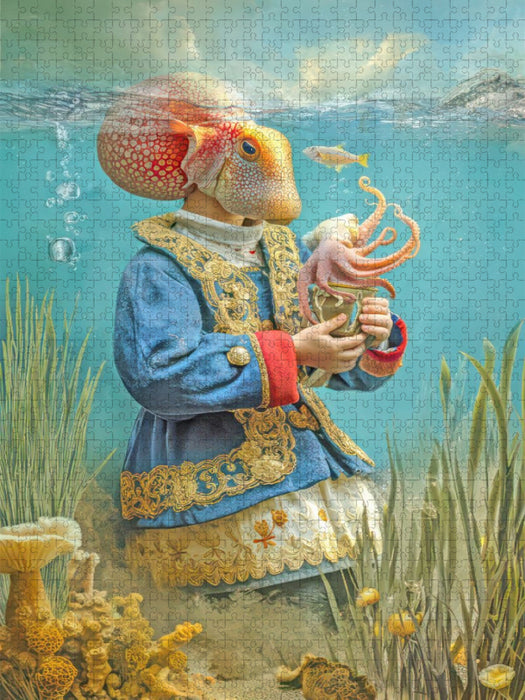 Surreale Mischfiguren - CALVENDO Foto-Puzzle'