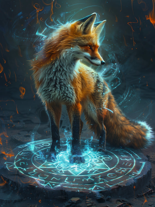 Runenfuchs - CALVENDO Foto-Puzzle'