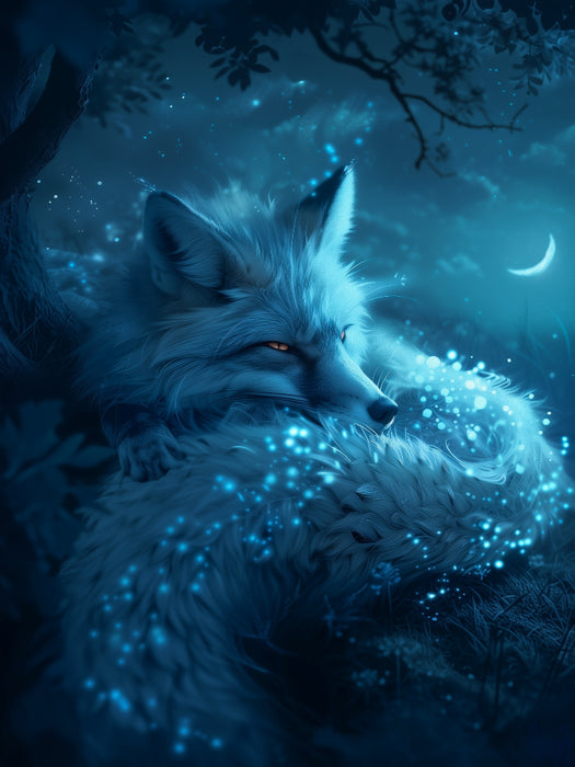 Mondfuchs - CALVENDO Foto-Puzzle'