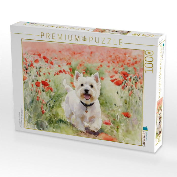 West Highland White Terrier - CALVENDO Foto-Puzzle'