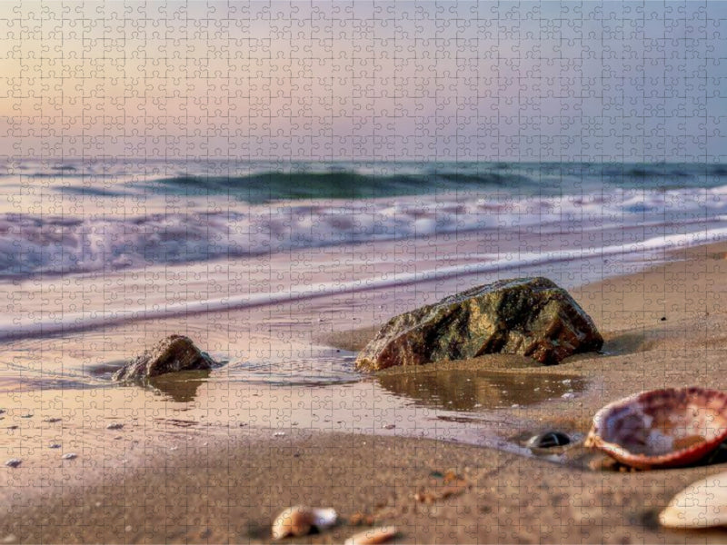 Wo Erholung Wellen schlägt. - CALVENDO Foto-Puzzle'