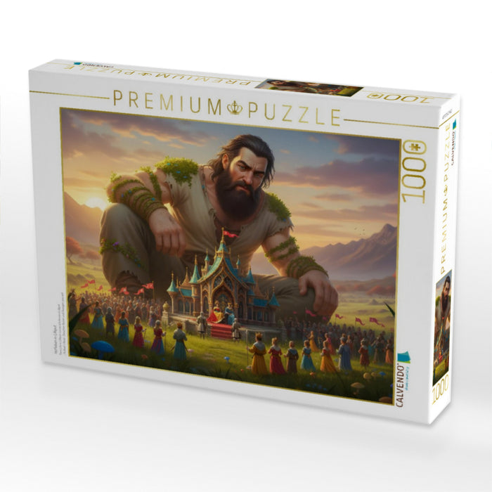 Hofleben in Lilliput - CALVENDO Foto-Puzzle'