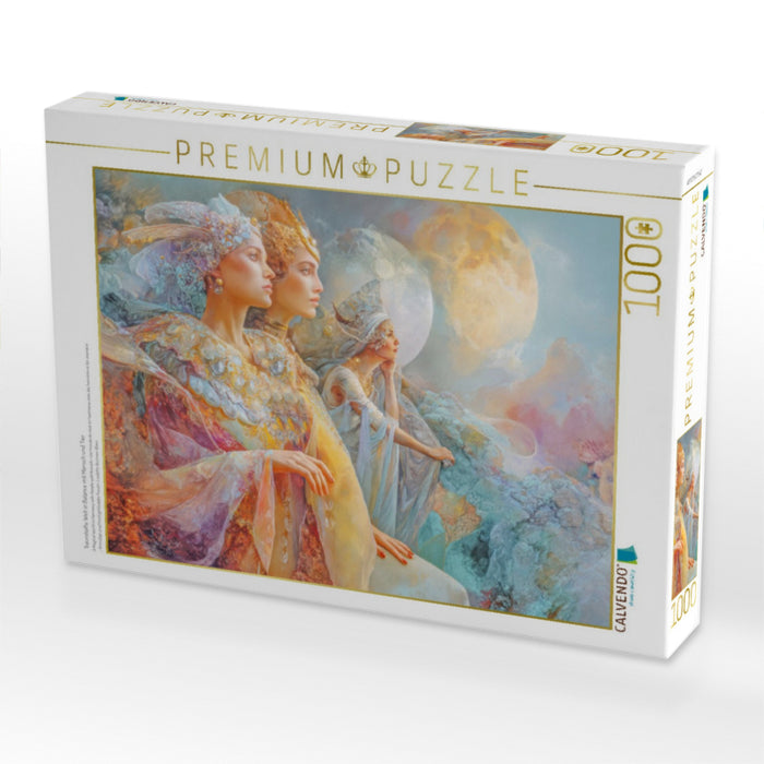 Traumhafte Welt in Balance mit Mensch und Tier - CALVENDO Foto-Puzzle'