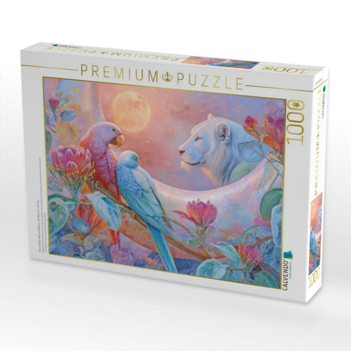 Traumhafte Welt in Balance mit Mensch und Tier - CALVENDO Foto-Puzzle'