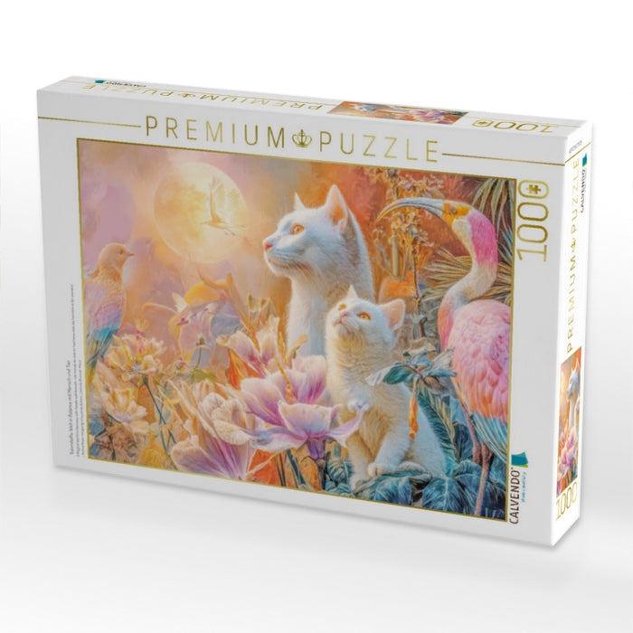 Traumhafte Welt in Balance mit Mensch und Tier - CALVENDO Foto-Puzzle'