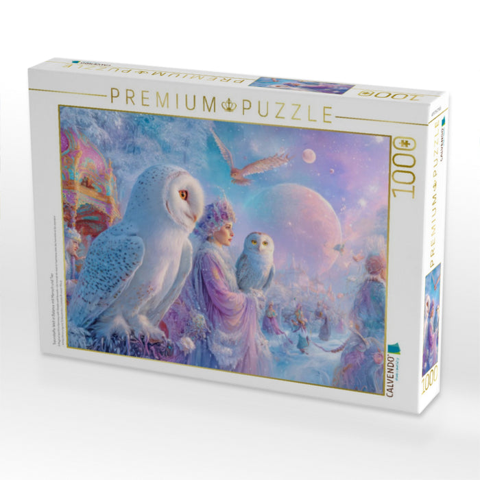 Traumhafte Welt in Balance mit Mensch und Tier - CALVENDO Foto-Puzzle'