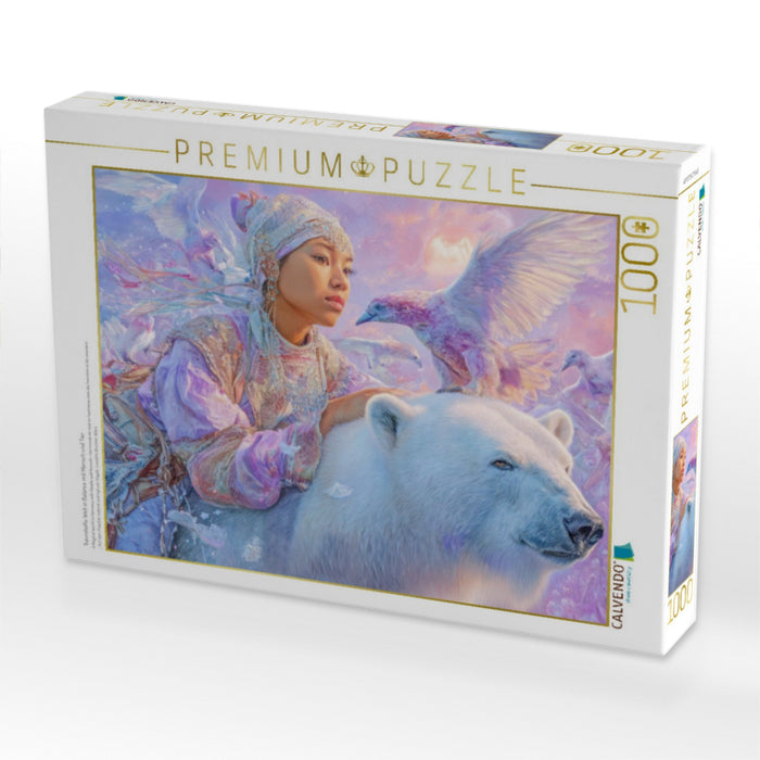 Traumhafte Welt in Balance mit Mensch und Tier - CALVENDO Foto-Puzzle'
