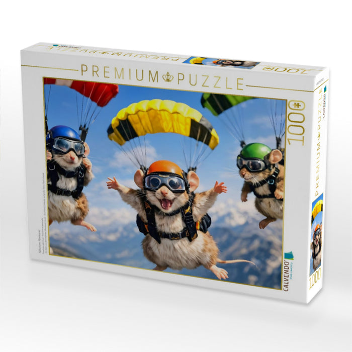 Fallschirm-Abenteuer - CALVENDO Foto-Puzzle'