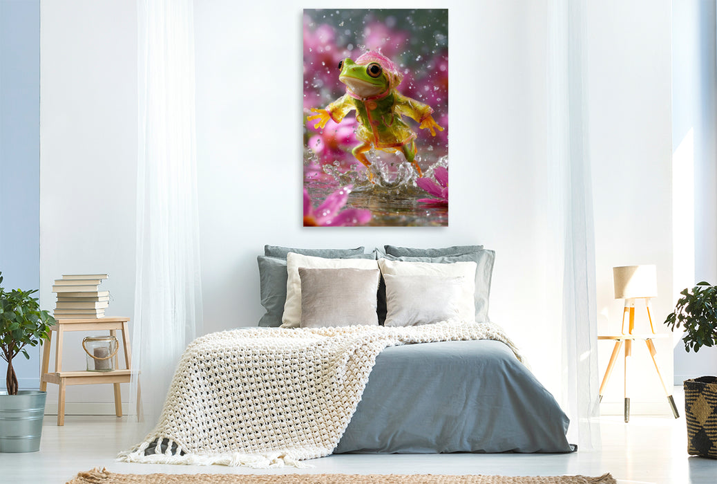 Premium Textil-Leinwand Ein Motiv aus dem Kalender Fell & Fakten