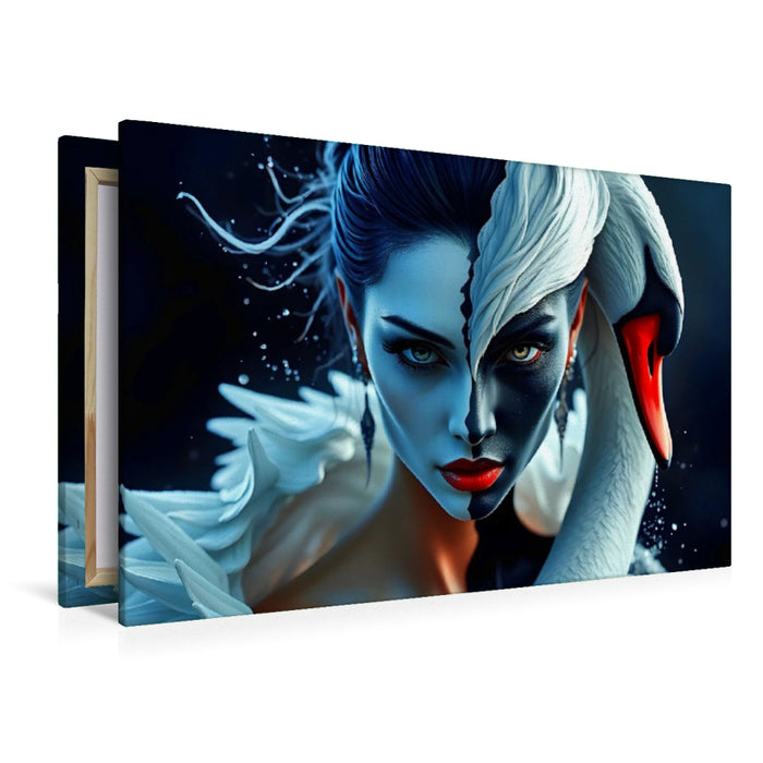 Premium Textil-Leinwand Tragik