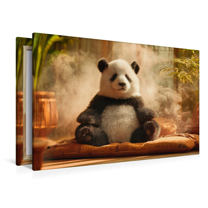 Premium Textil-Leinwand Ein Motiv aus dem Kalender Tierisch genial