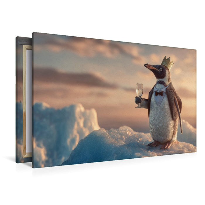 Premium Textil-Leinwand Cool bleiben