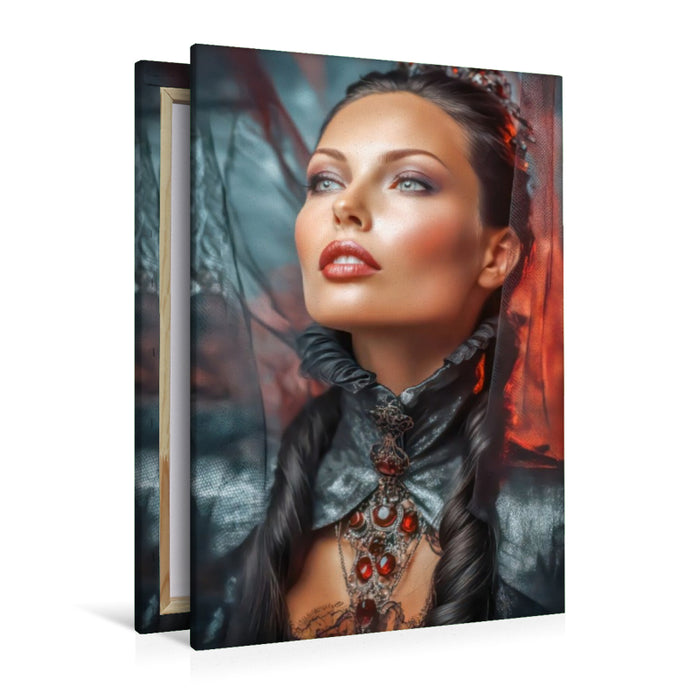 Premium Textil-Leinwand Vampirfrauen