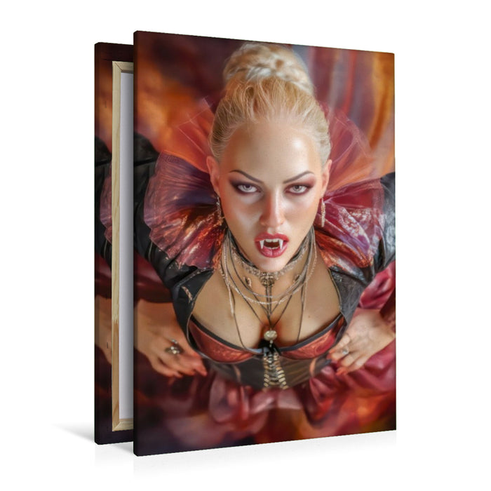 Premium Textil-Leinwand Vampirfrauen