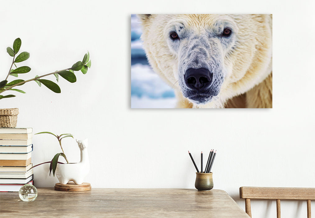 Premium Textil-Leinwand Ein Motiv aus dem Kalender Die Augen der Wildnis