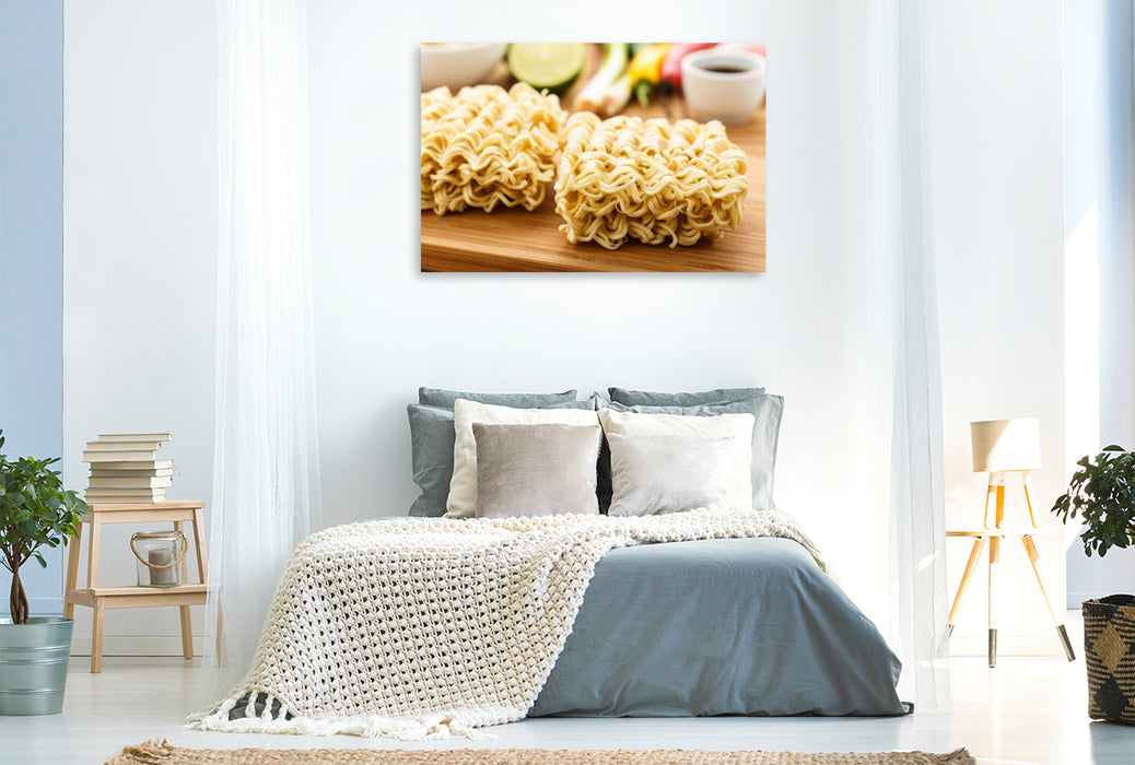 Premium Textil-Leinwand Instantramen