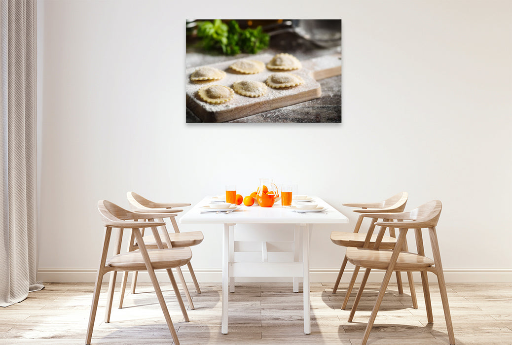 Premium Textil-Leinwand Tortelli