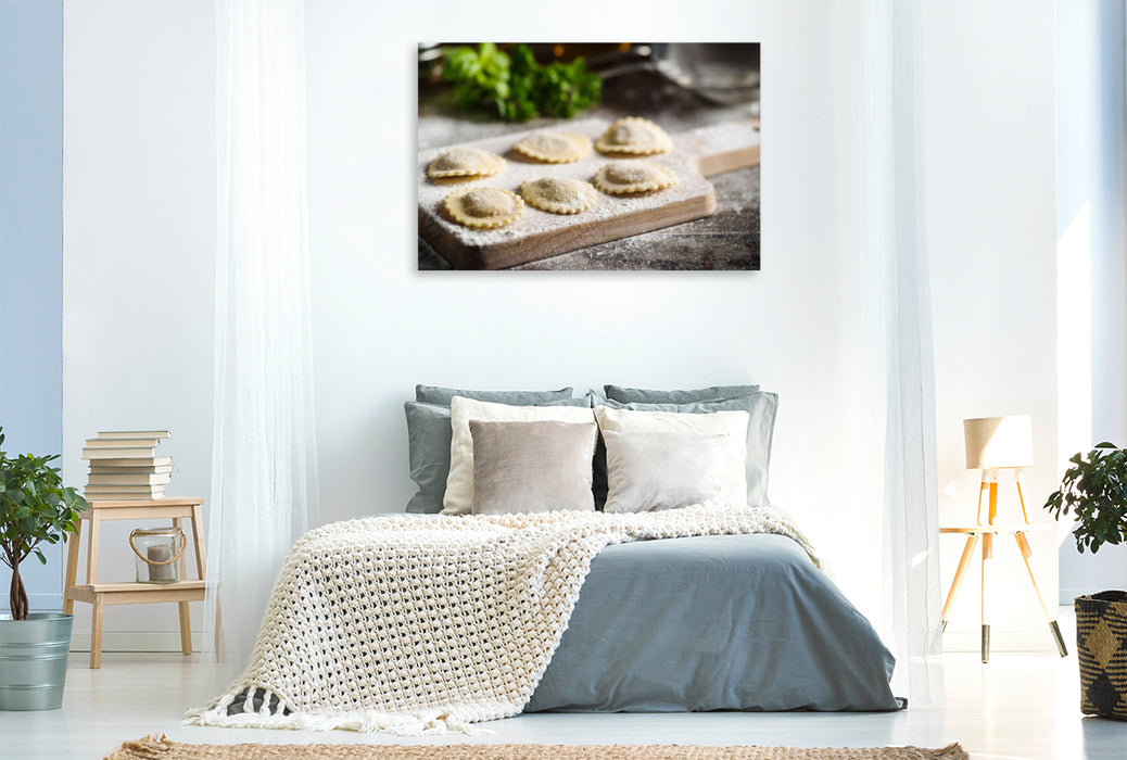 Premium Textil-Leinwand Tortelli