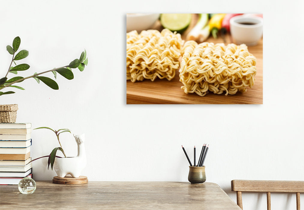 Premium Textil-Leinwand Instantramen